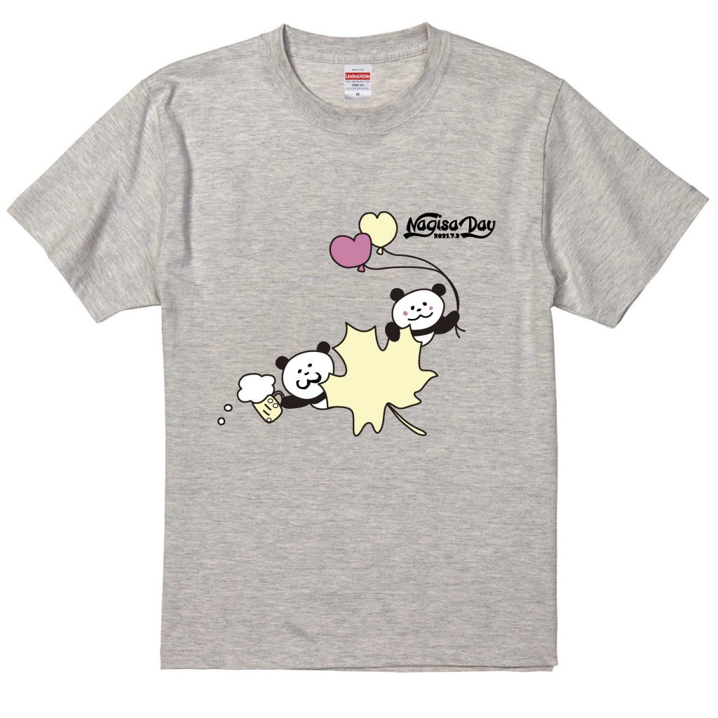渚の日21tシャツ デザインできました 南紀白浜ナギサビールblog