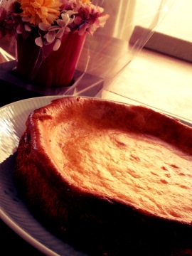 プリザーブドフラワー　母の日　チーズケーキ