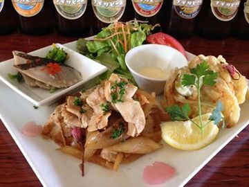 南紀白浜　ナギサビール　サービスランチ