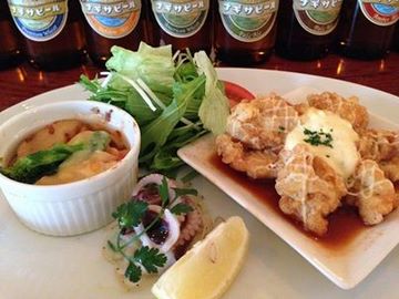 南紀白浜　ナギサビール　サービスランチ