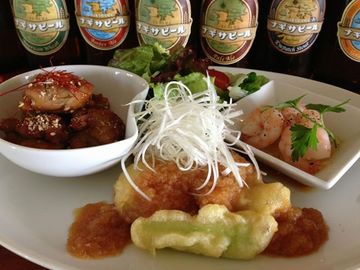 南紀白浜　ナギサビール　サービスランチ