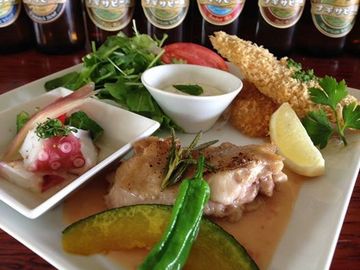 南紀白浜　ナギサビール　サービスランチ