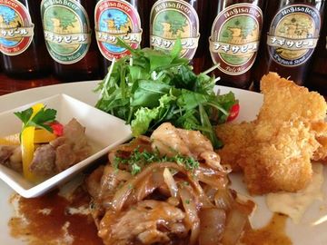 南紀白浜　ナギサビール　サービスランチ