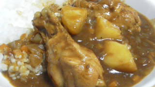 カレー　カレーライス　チキンカレー